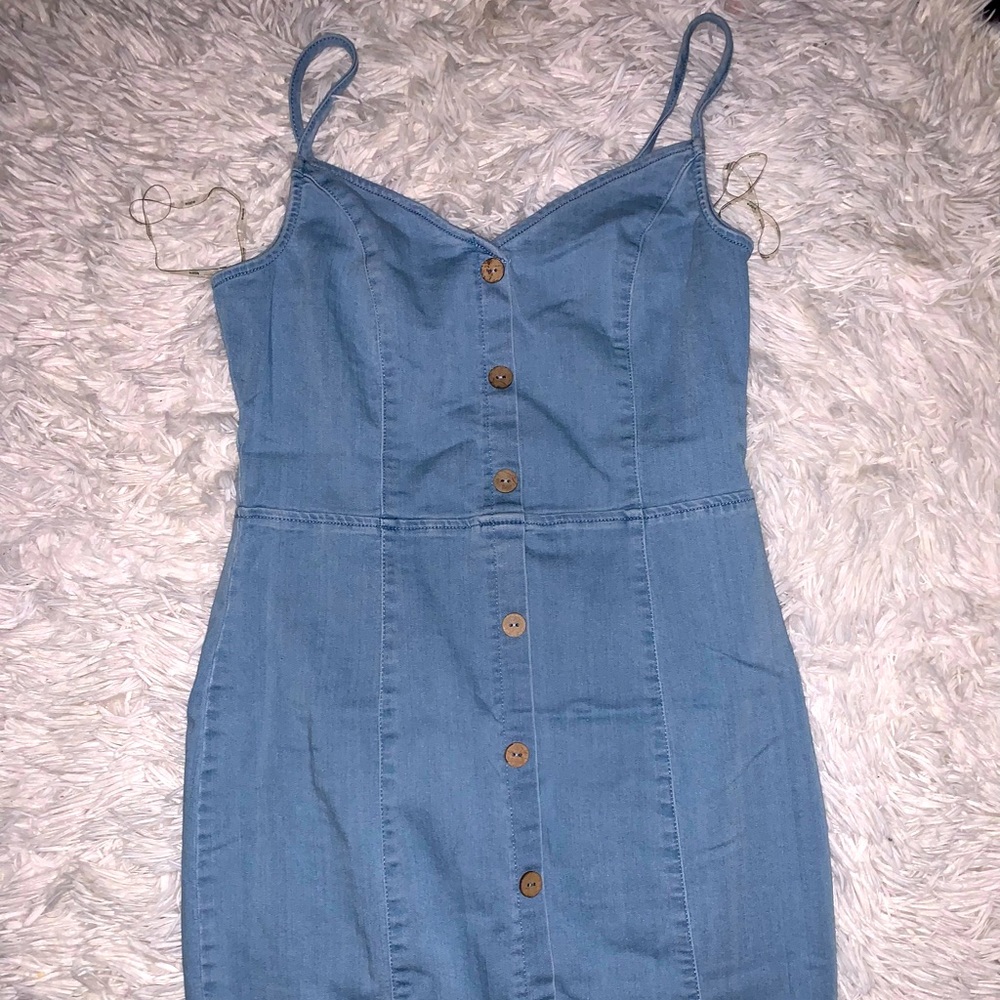 Blashe Mini Denim Dress